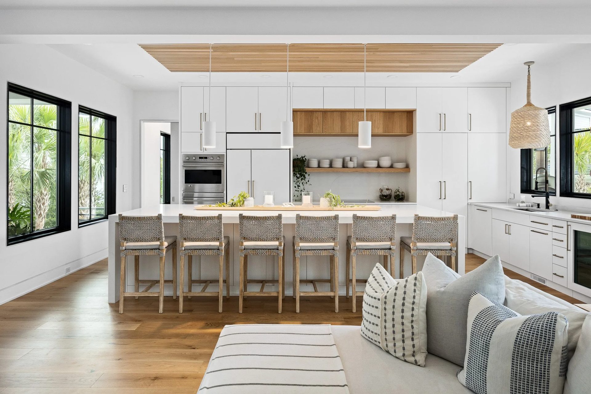 Modern coastal kitchen
